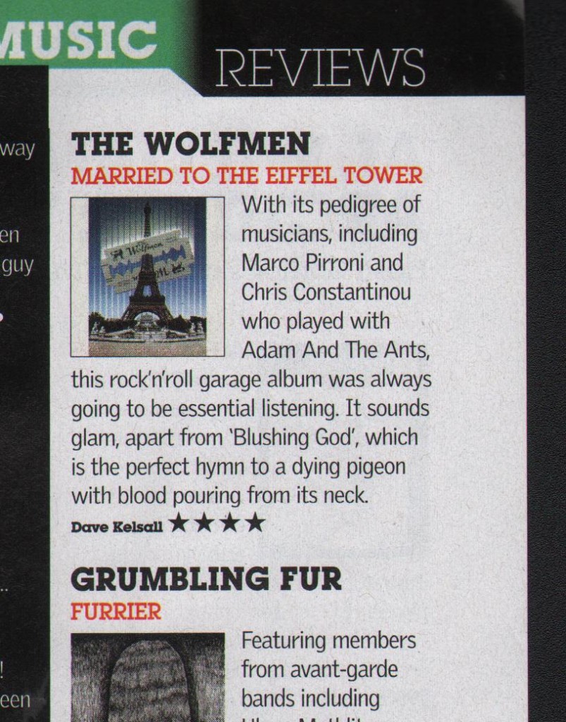 Wolfmen Bizarre Mag